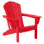 Chaise Adirondack en résine Altura avec repose-pieds-66127448