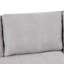 Lit modulaire convertible avec rangement, L 104,5 po, 2 tabourets, canapé-lit en lin gris et méridienne réversible