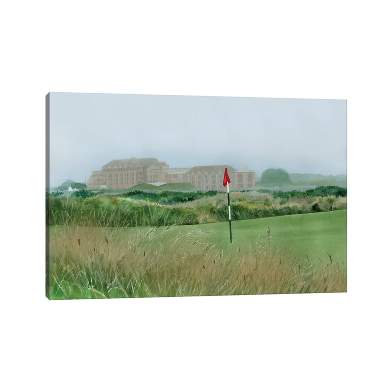 St Andrews Old Course Hotel, Sans cadre, toile, H 8 po x l 12 po