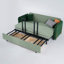 Velvet Square Arms Sofa Bed-1693658240