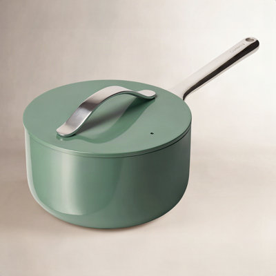 Caraway Non-Stick Ceramic Saucepan