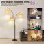 Khaleed 80" 3 Light Tree Floor Lamp-75700899-128988998