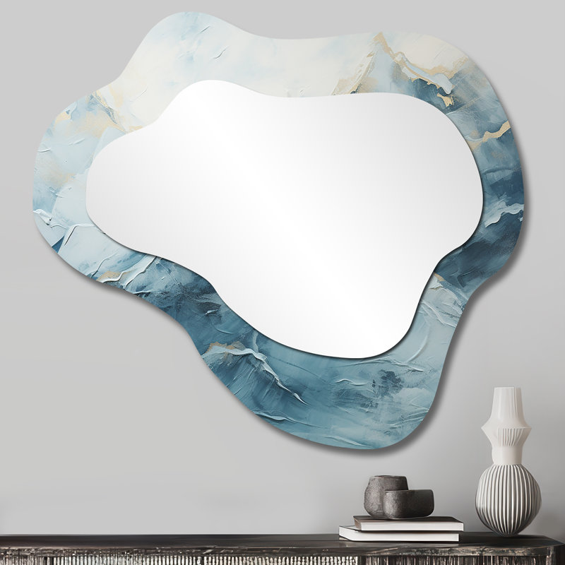 Miroir mural Glacier, 25 po x 28 po
