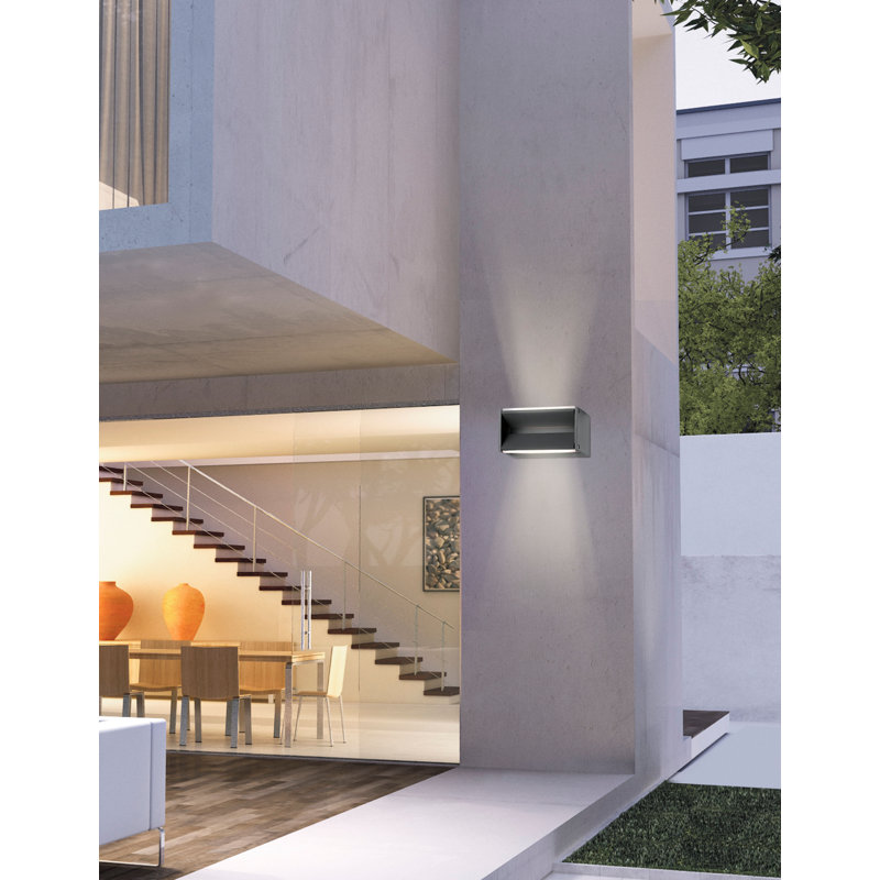Dark Grey Integrated LED Aluminium Pathway Light