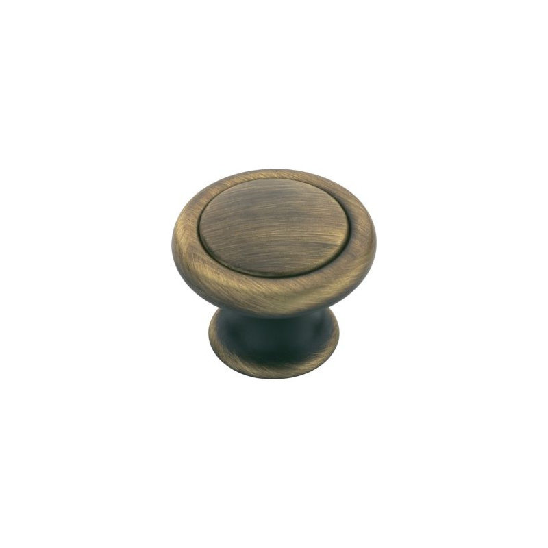 Poignée coupelle 3 po bronze frotté II