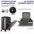 Luggage,with front opening,TSA approved lock,hardshell suitcase,Grey