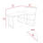 Masai Writing Computer Desk, Five Open Shelves-75264447