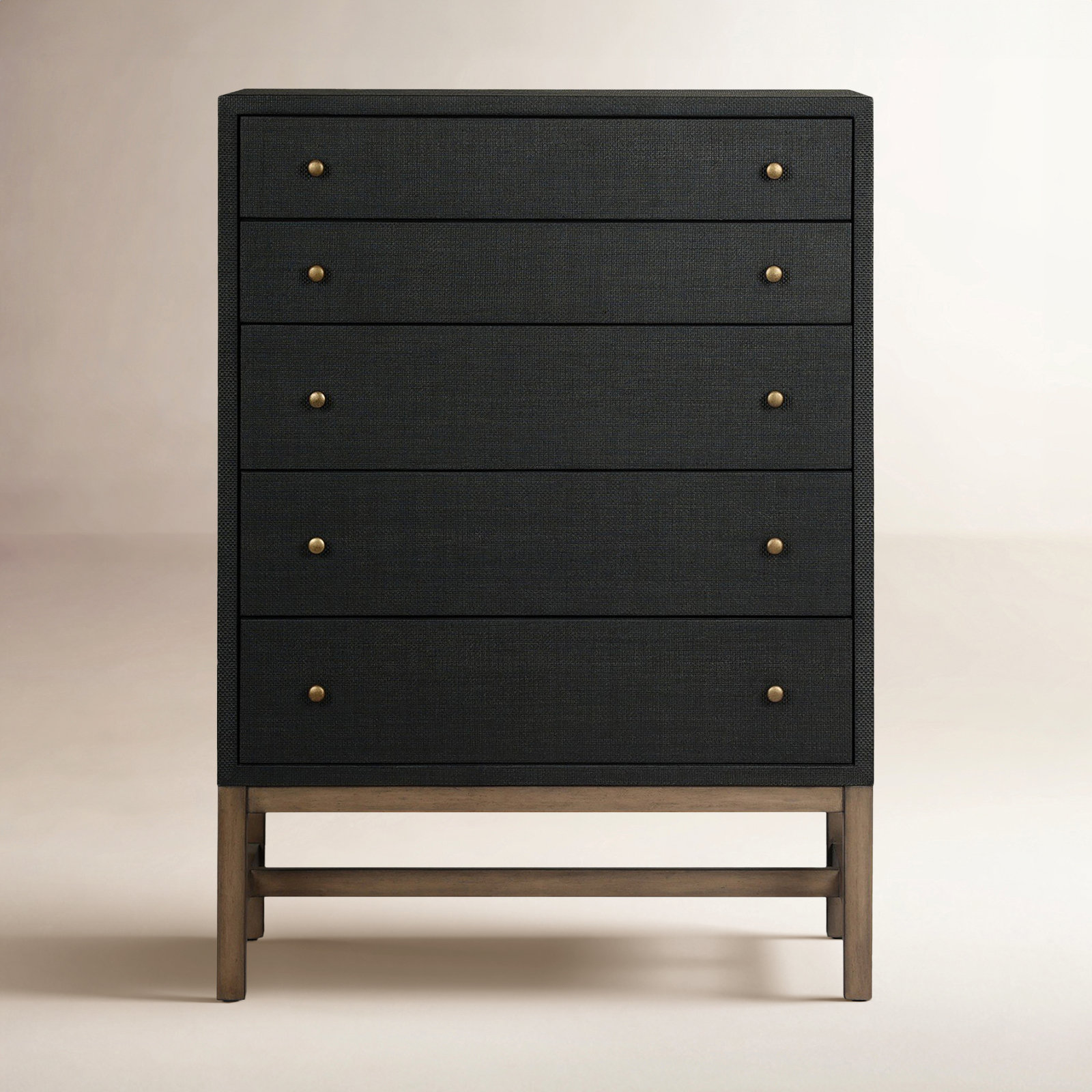 Hakana 5 - Drawer Dresser, Black