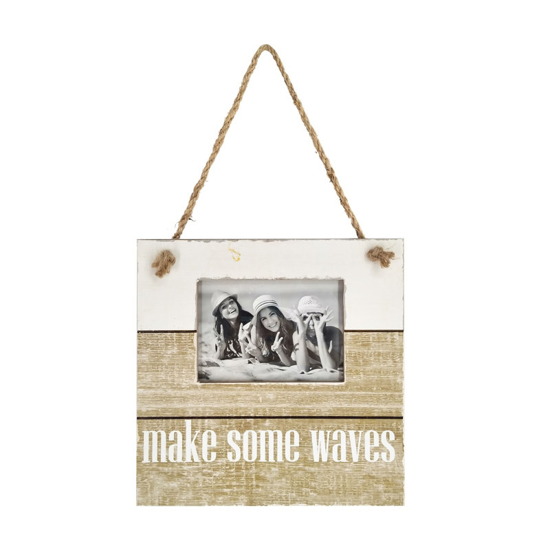 Porte-photo 9 "en MDF Make Waves