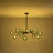 Burness 15 - Light Sputnik Modern Linear Modern Glass Bubble Dining Chandelier-1887165910