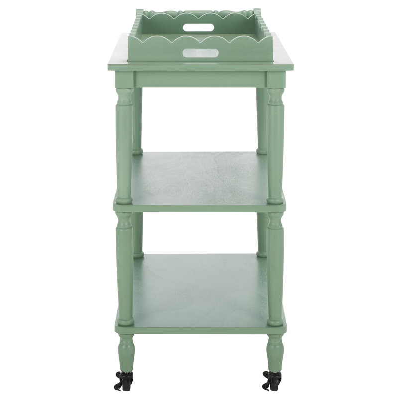 Haven 3 Tier Dining Cart, Sage Green