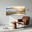 Ensemble de 1 tableau sur toile « Nuages ​​au lever du soleil »-129350408-129350409