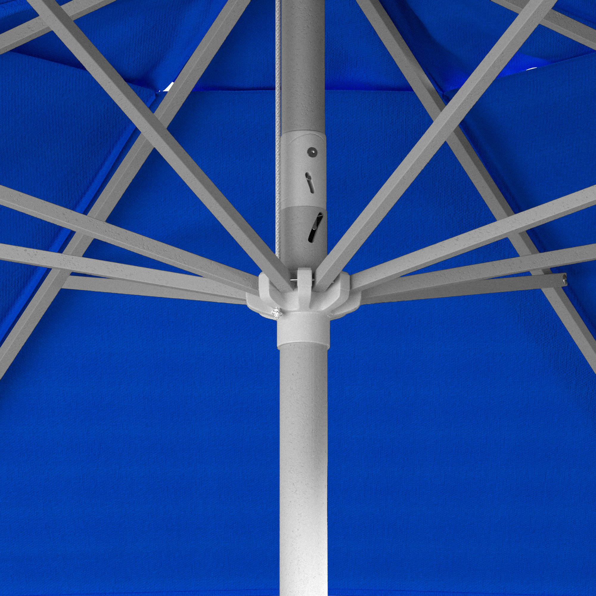 Kenne Sunbrella® Outdoor Umbrella, Canvas Pacific Blue Sunbrella® Canvas, 90" W x 90" D