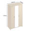 Brayden Studio 3 Door Wardrobe with Mirror-118316547