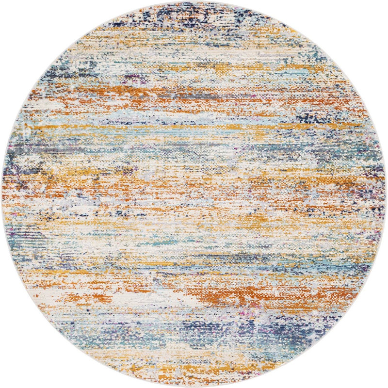 Indoor Rug, Round 5'2"