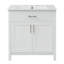 Meuble-lavabo de 30 pouces avec lavabo en céramique et beaucoup de rangement - le choix parfait pour les petites salles de bain-1778451453