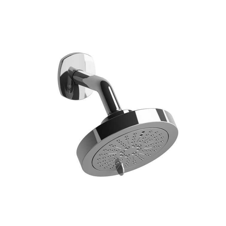 Venty 6" 6-Function Showerhead With Arm