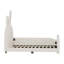 Lit simple tapissier princesse en forme de lapin, lit plateforme simple avec tête et pied de lit-2100597347
