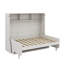 Lit escamotable double avec bureau