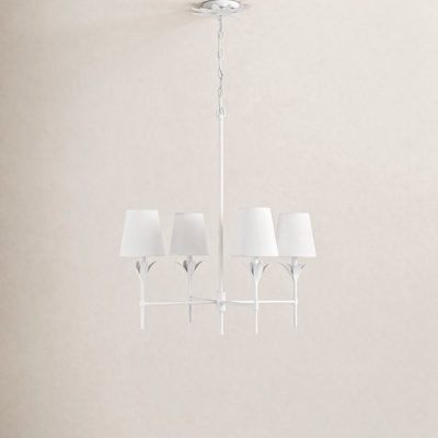 Iron 4-Light Chandelier