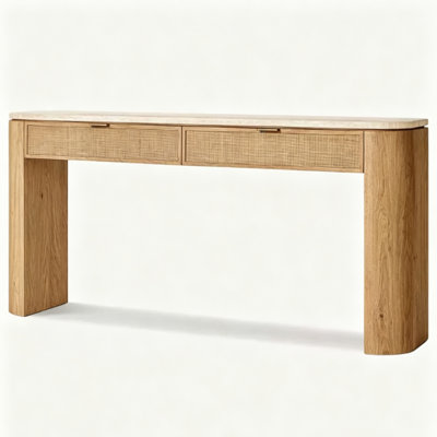 Console champêtre rétro