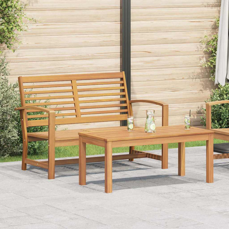 Garden Bench and Table Set