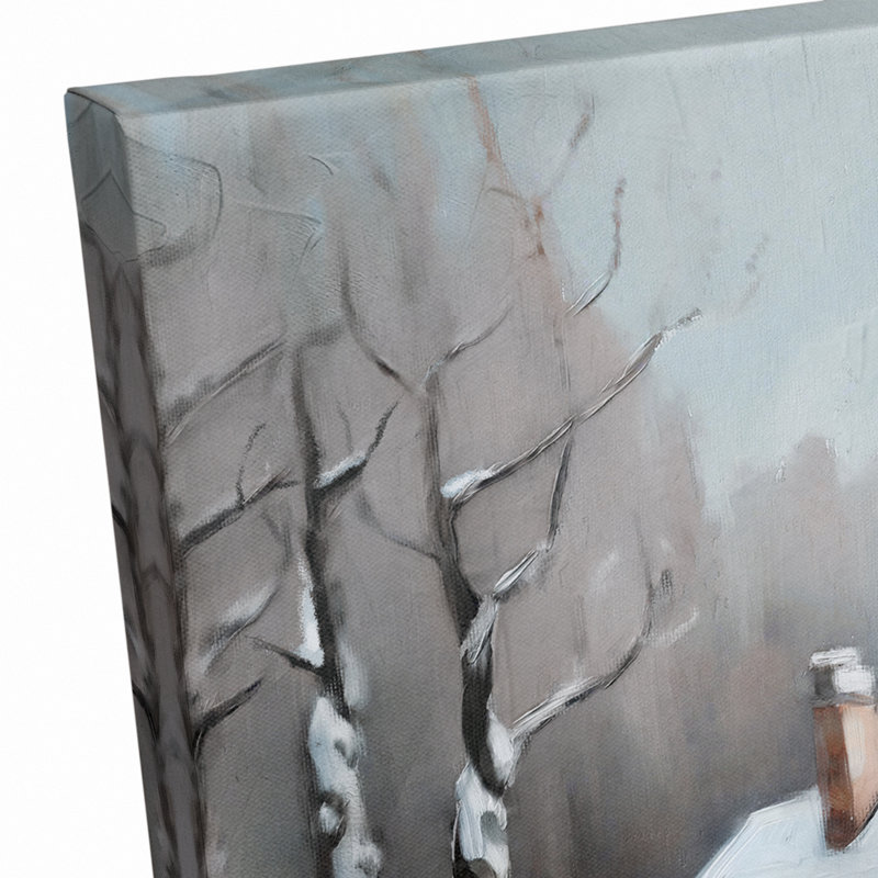 " Neutral Winter Woods "