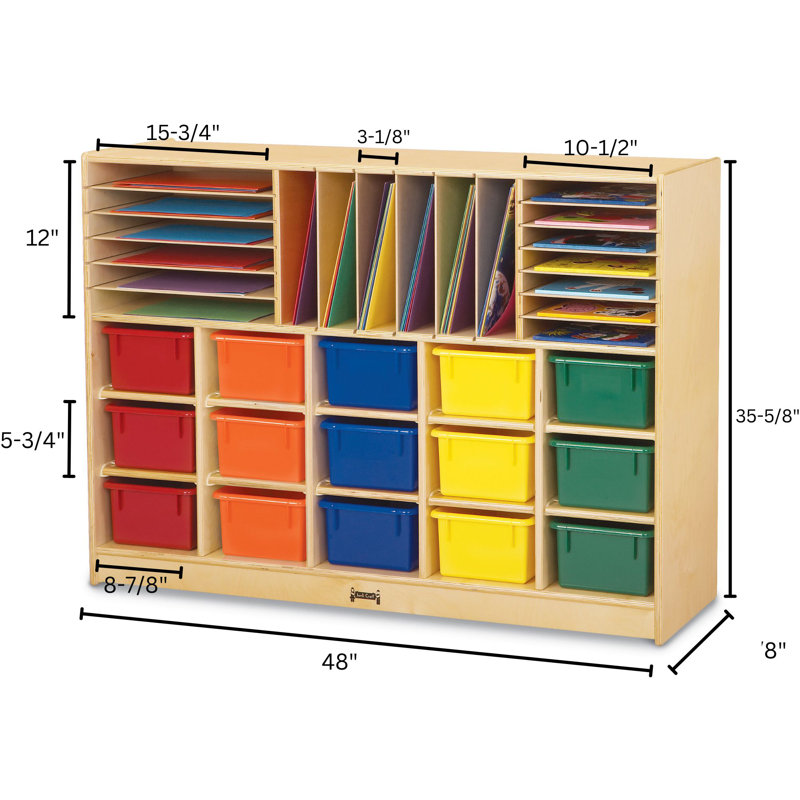 Unité mobile modulaire Jonti-Craft®, Transparent, Standard