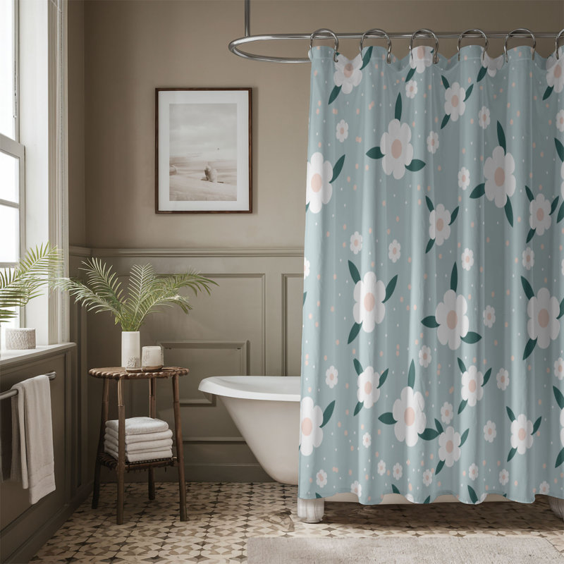Rideau de douche Boho Festival - Premium 27, H 74 po x l 71 po