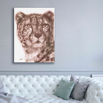 Hustle by Barbara Keith  Wrapped Canvas Print