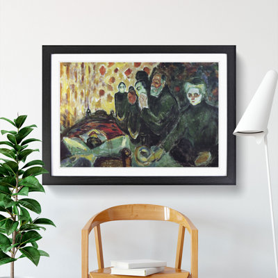 By the Deathbed by Edvard Munch - Picture Frame Painting