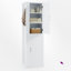 Grande armoire de rangement autoportante pour salle de bain-1465532525