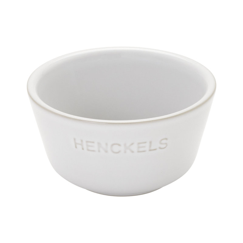Ceramic 6 Piece Round Bakeware Set, White