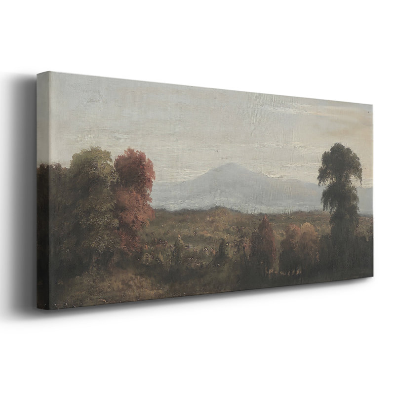 Paysage - DCxxxv - Toile tendue avec châssis - Prêt à accrocher, H 12 po x l 30 po