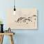 Ducks & Reeds by Kano Tanyu - Wrapped Canvas-55342352