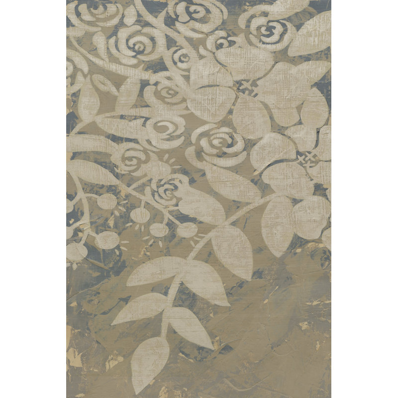 Linen Chintz II by Chariklia Zarris - Wrapped Canvas Print, 46cm H x 30cm W
