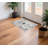 2’ X 3’ Navy Blue Distressed Floral Scatter Rug