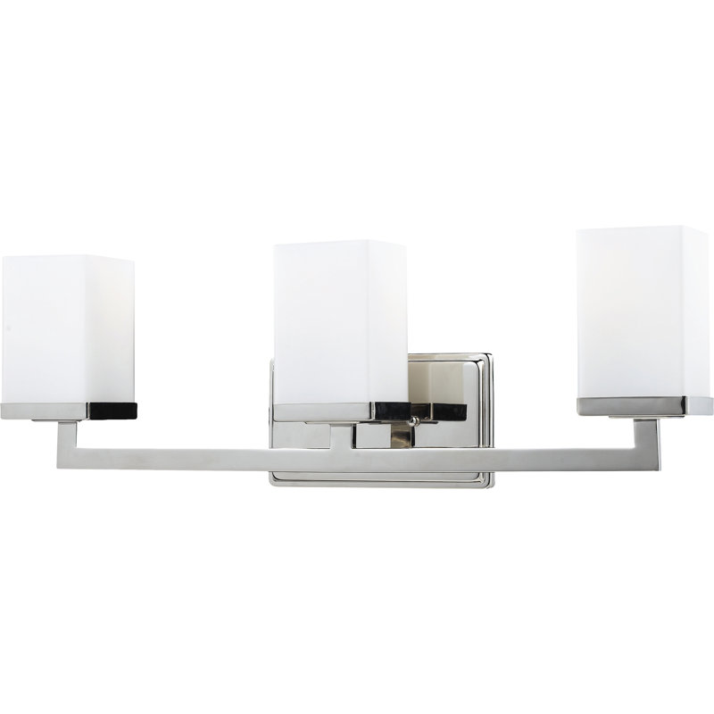 Flanigan 3 - Light Dimmable Vanity Light, Chrome
