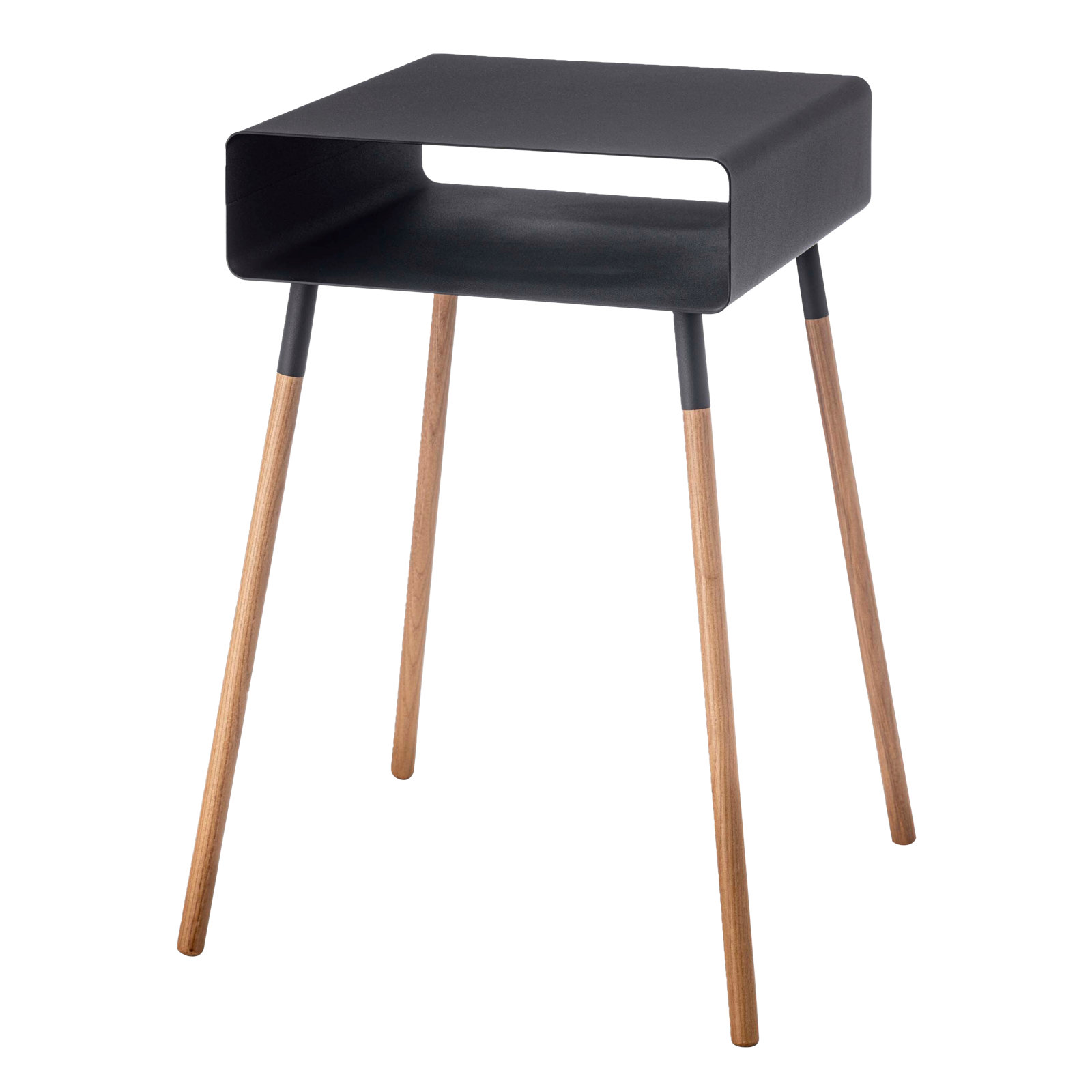 16" End Table, Black