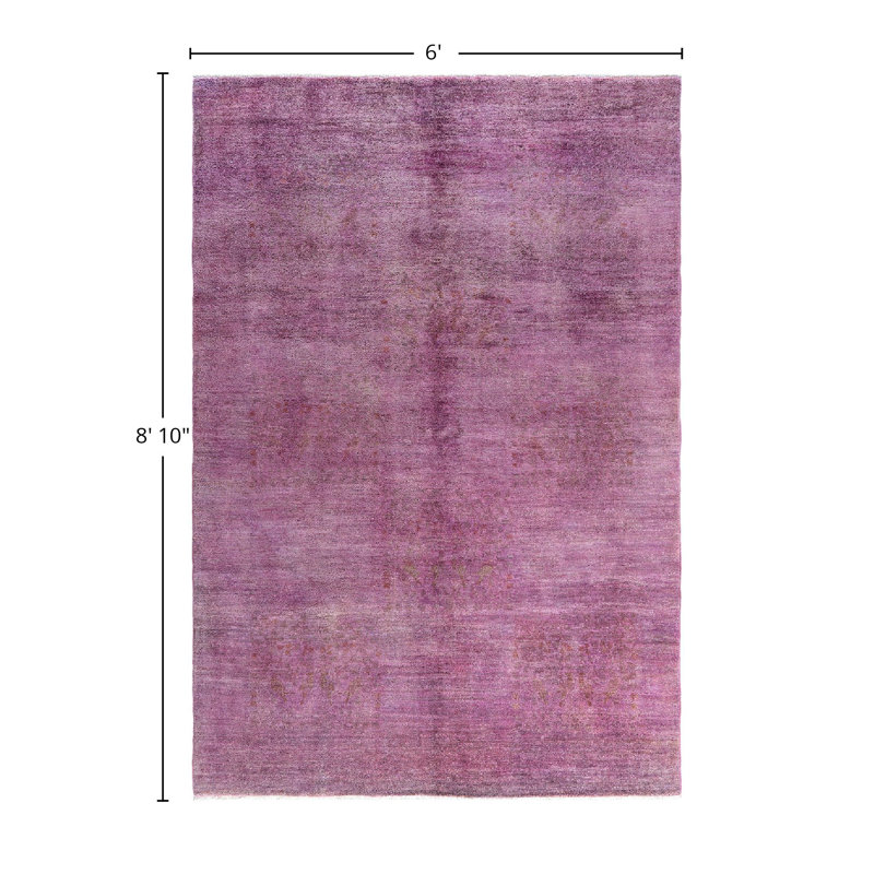 Tyer One-of-a-Kind 6' 0" X 8' 10" Hand Knotted Area Rug