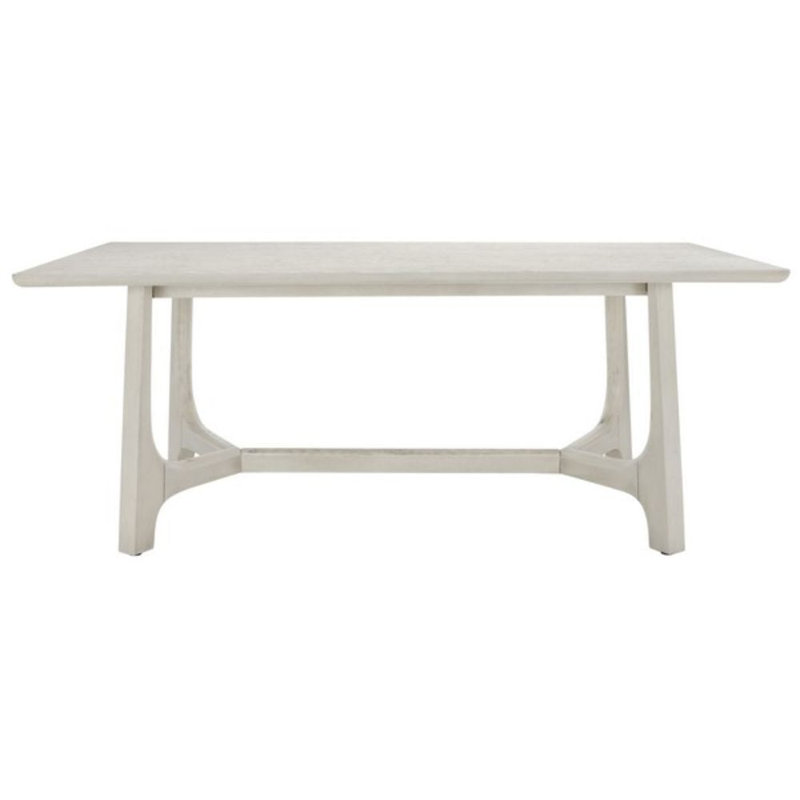 Rectangulaire L 40 po x l 76 po, Blanc délavé