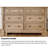 Vintage Wall Accent Cabinet Solid Wood Accent Chest
