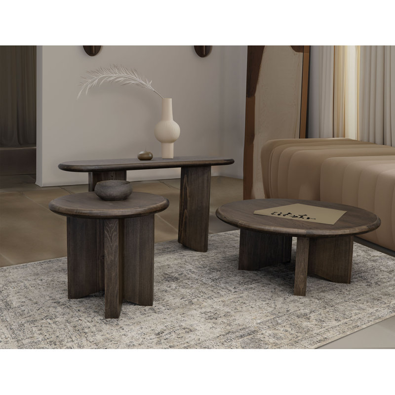 Novus Lodge Solid Wood Single Coffee Table