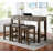 4-Piece Counter Dining Table Set-1627204577