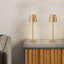 Ensemble de 4 lampes de table sans fil 14 po à DEL, 3 lampes de bureau portatives à intensité variable-1733405706-1733405709