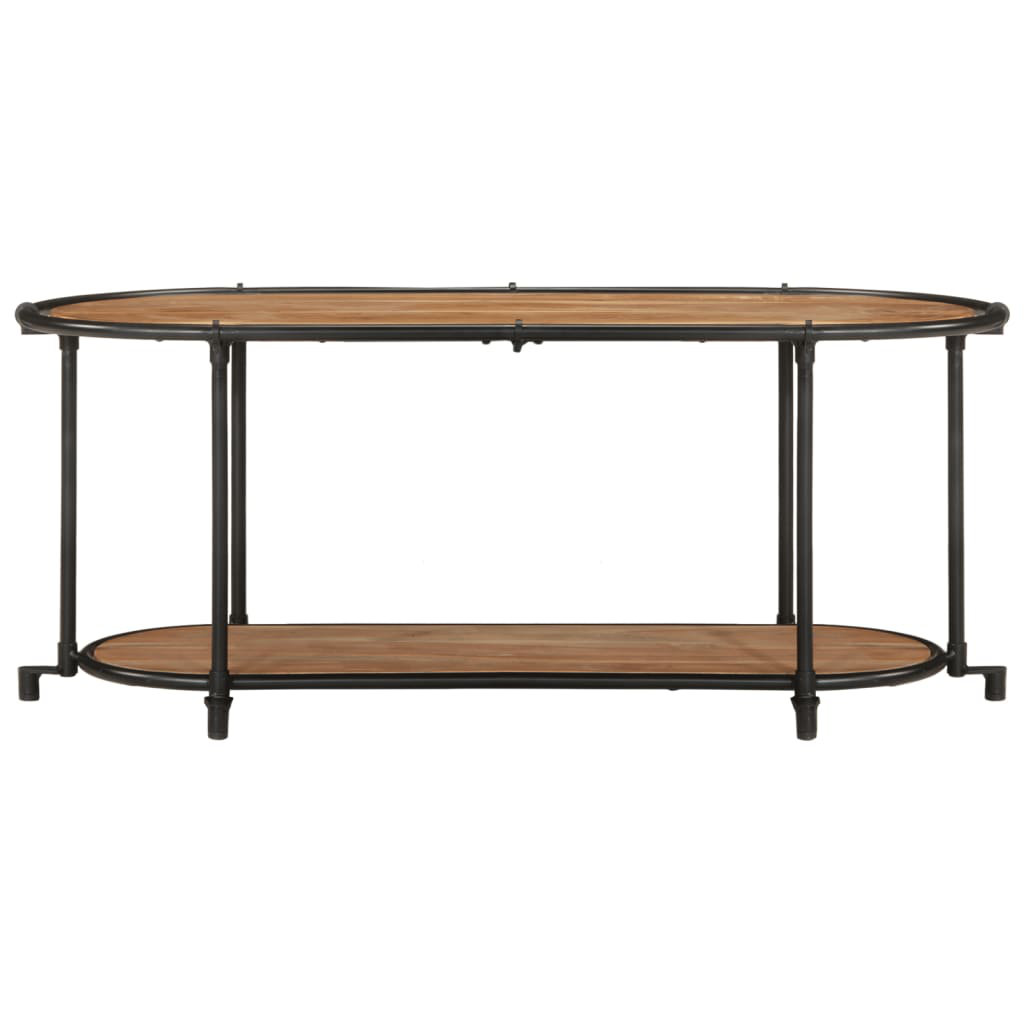 Vidaxl Tv Cabinet Tv Stand Tv Unit Entertainment Centre Solid Wood Acacia - Image 2