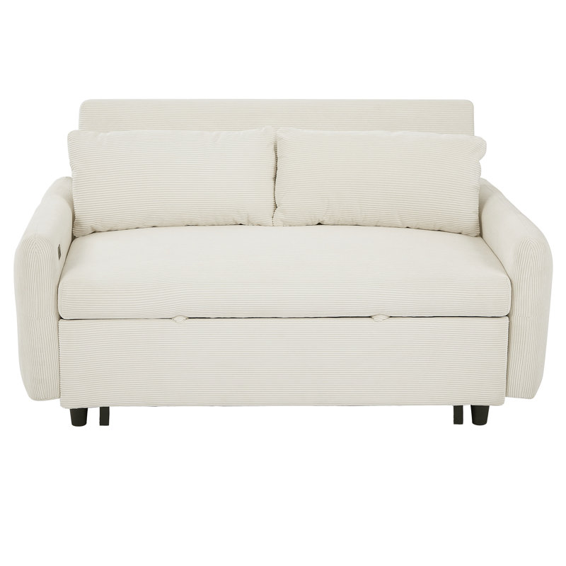 Canapé-lit convertible 2 places, Beige