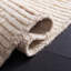 Tapis beige / ivoire en laine tissé à la main Sennott-78163694