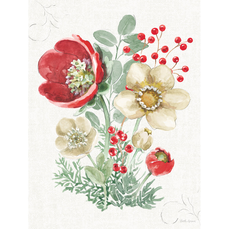 Holiday Traditions II par Beth Grove, H 16 po x l 12 po