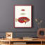 «Colorful Tropical Fish II», reproduction encadrée - bois massif-2126172376-2126172378